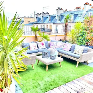 Luxury Flat With Private Rooftop - 18 Paris